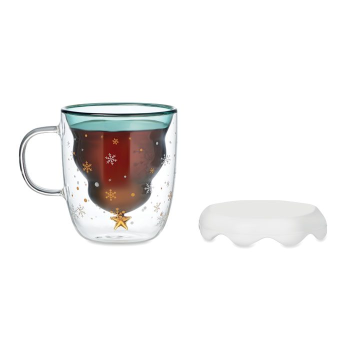 Tasse double paroi en verre