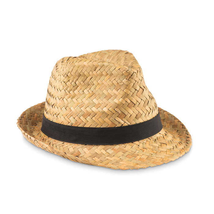 Chapeau en paille naturelle