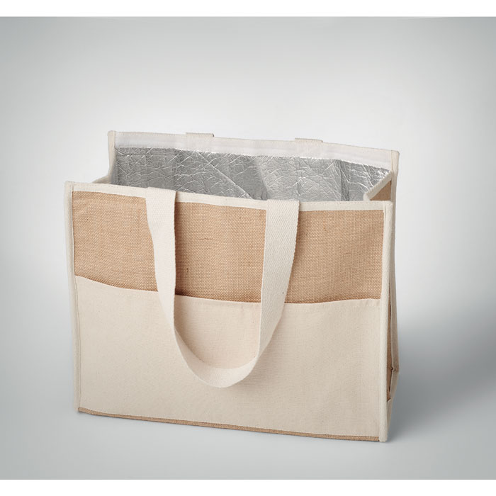 Sac shopping en toile et jute